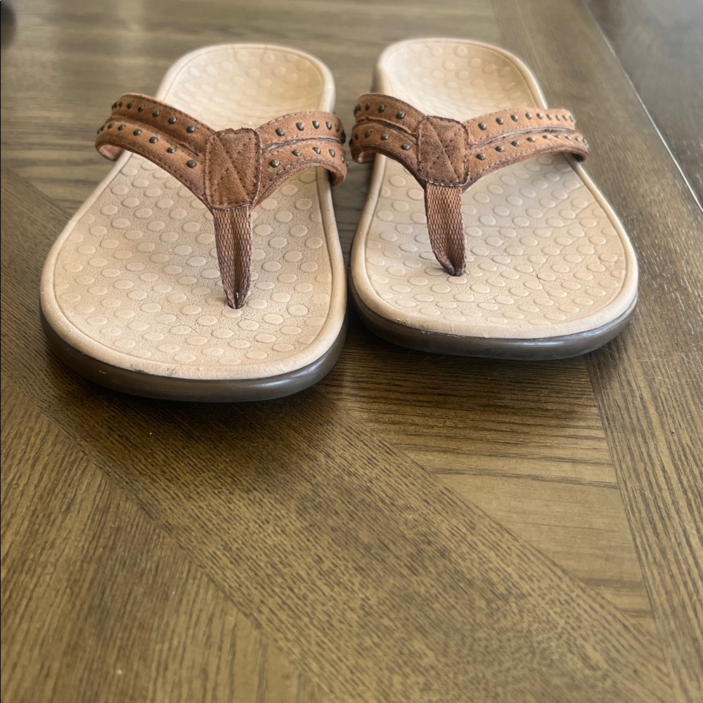 Vionic Brown Studded Sandals - Picture 5 of 9
